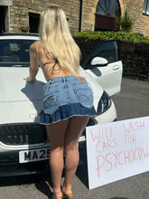 Load image into Gallery viewer, Levi’s Denim Frill Skirt W30