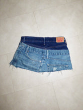 Load image into Gallery viewer, Levi’s Double Denim Skirt W28
