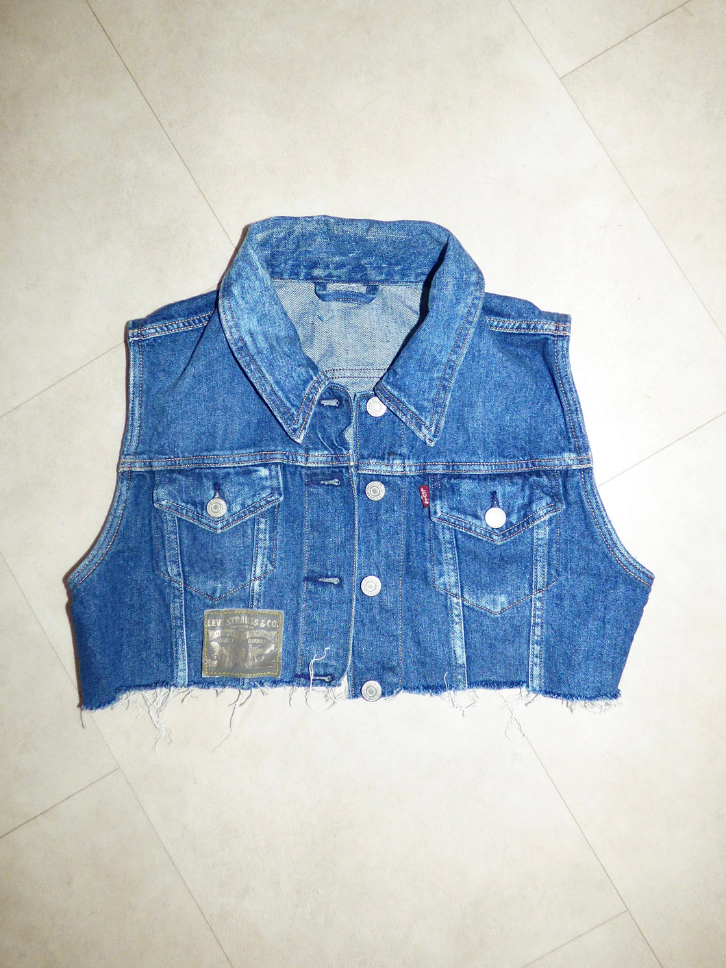 Levi’s Navy Blue Vest