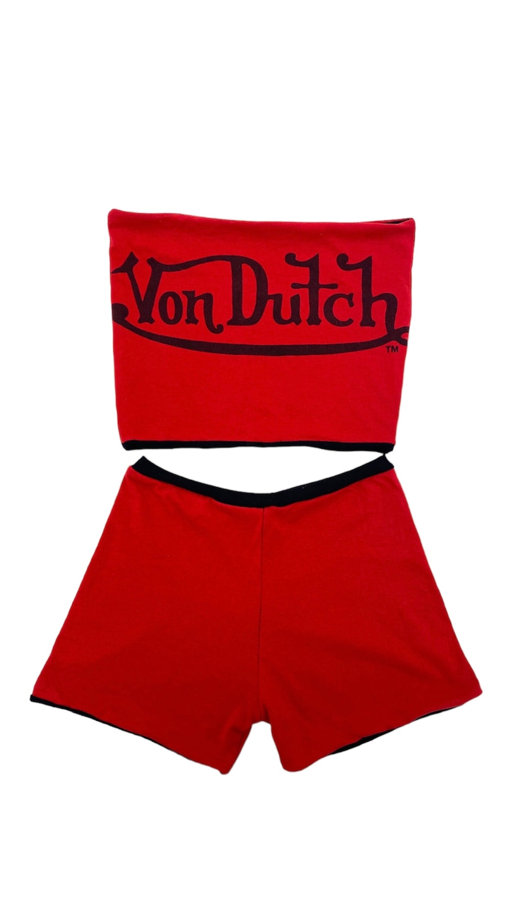 Red Von Dutch Set Size S