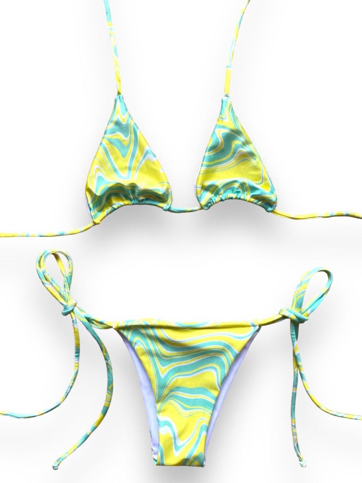 Psychedelic Sherbet Adjustable Bikini