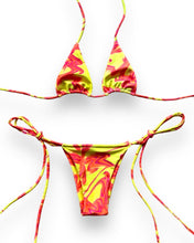 Load image into Gallery viewer, Orange Reflex Adjustable Bikini
