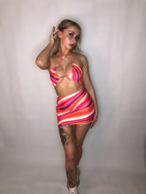 Load image into Gallery viewer, Orange Sunrise Mini Skirt
